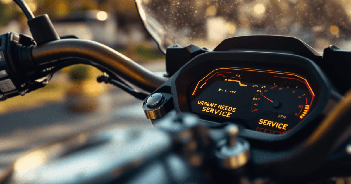 7 Warning Signs Your Motorcycle Needs Immediate Service